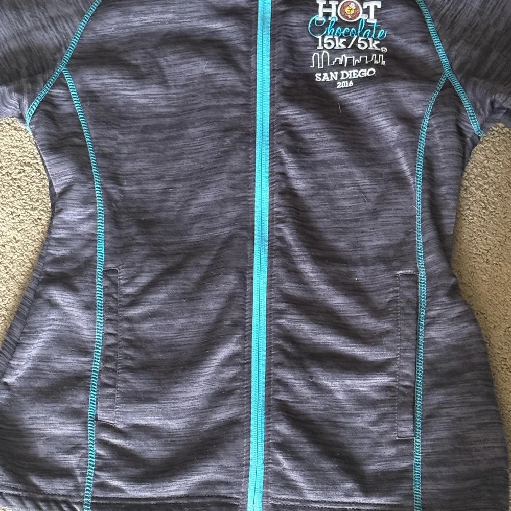 Gray Fleece Jacket - Picture 3 of 6